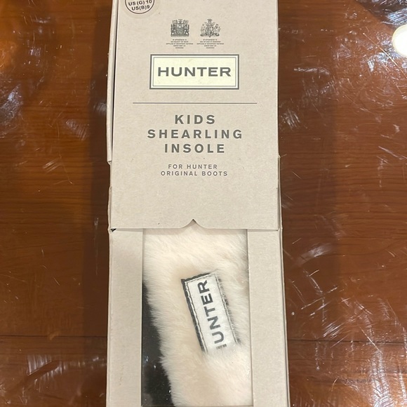 Hunter Kids Shearling Insoles - Picture 5 of 8